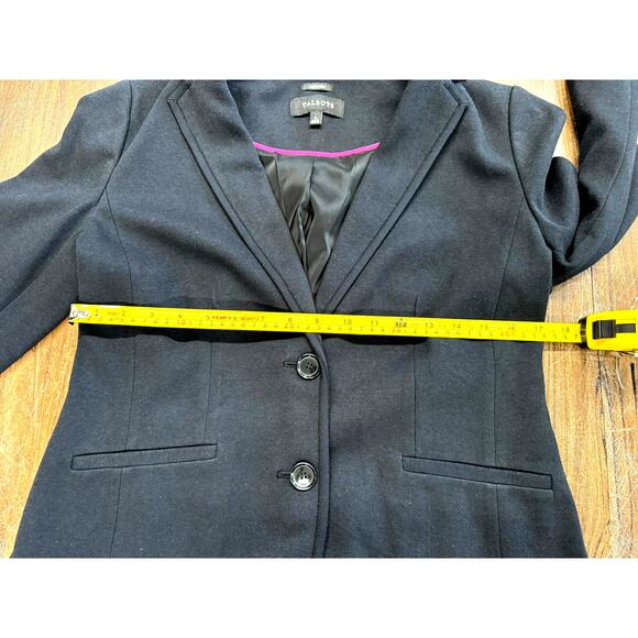 NWT "ABEDEEN" Blazer By Talbots, Black,SZ 6, Office,Workwear,Secretary,Librarian - Picture 13 of 16